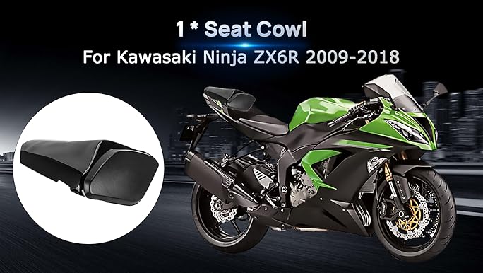 Amazon.com: PSLER Motorcycle Rear Seat Fairing Cover Cowl